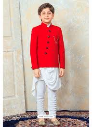 Buy Dashing Red And White Designer Kurta Pajama For Boys Boys Kurta Pajama The information below is required for social login. dashing red and white designer kurta pajama for boys