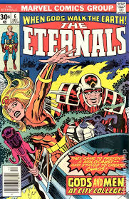 It feels like a comic universe from a different publisher shoved itself into marvel. The Eternals Comic Books Issue 6