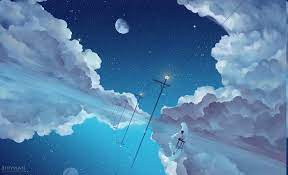 Anime Cloud Wallpapers Top Free Anime Cloud Backgrounds Wallpaperaccess Anime aesthetic background is free hd wallpaper. anime cloud wallpapers top free anime