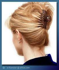How To Create A Lazy Girl Updo Hairstyle Ehow Clip Hairstyles Medium Hair Styles Easy Updos For Long Hair
