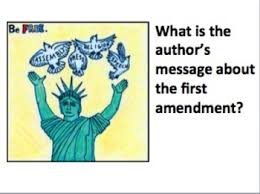 The nfl has a terrible record punishing players who commit actual crimes … but they have no problem punishing those who are using their 1st amendment right to peacefully protest. Close Reading First Amendment Landmark Cases And Political Cartoons