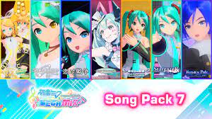 Hatsune Miku Project Diva Mega Mix Song Pack 7 Hatsune Miku Project Diva Mega Mix Nintendo Switch Nintendo