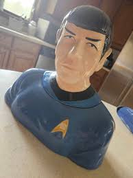 Spock Cookie Jar Birthday Gift from Husband