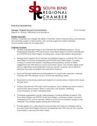 Fostering development of creative and critical. South Bend Chamber On Twitter We Re Hiring A Manager Of Programming And Communications Interested Candidates Should Submit Their Resume And Cover Letter To Shari Carroll At Scarroll Sbrchamber Com By January 17 More Info