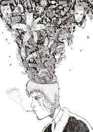 Overthinking Illustration By Kuro Aka Malik Al Hashimi Drawing Dessin Illustration Ilustrasi Seni