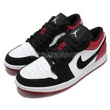 Air Jordan 1 Mid White Black Gym Red Nike Air Jordan 1 Low Black Toe White Black Gym Red Aj1 Air Jordans Jordan 1 Low Black Toe