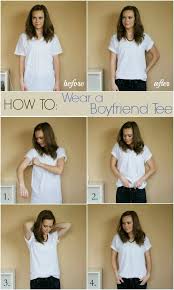 How To Wear A Boyfriend Tee No Sew Missy Sue Fashion Tshirt Outfits Fashion Tips