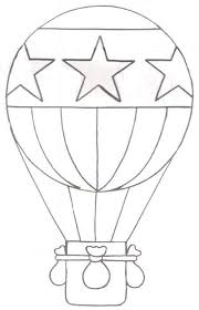 Globo Aerostatico Para Colorear
