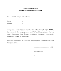 Sekarang setiap warga negara indonesia wajib memiliki npwp pribadi. Pajakkitauntukkita On Twitter Pagi Kak Suratnya Membuat Sendiri Dengan Format Sesuai Lampiran Per 02 Pj 2018 Ya Tks Ai