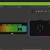 To change the colours, once you have rebooted go to the arrow at the bottom and click on control center ( its logo is a grey wheel) and then led control and choose the colours. 1