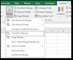 How To Quickly Transpose Blocks Of Data From Rows To Columns In Excel