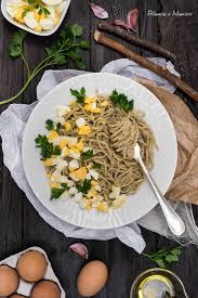Tagliolini Al Tartufo Con Uovo Sodo E Prezzemolo Fresco