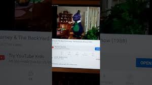 Visit the hulu help center for a list of shows. Barney And The Back Yard Gang The Backyard Show 1998 Part 1 Youtube