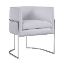 Escondido side chair, set of 2, white by steve silver. Giselle Grey Velvet Dining Chair Silver Frame By Inspire Me Home Decor Tov Furniture