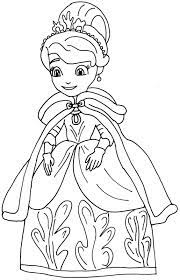 Lihat juga gambar mewarnai donald bebek untuk anak paud dan tk. Coloring Pages Of Sofia The First Coloring And Drawing