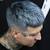 Dark Grey Hair Men