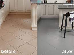 To keep painted floors looking pristine, consider priming and painting them annually. How To Paint Floor Tiles In 6 Steps Realestate Com Au