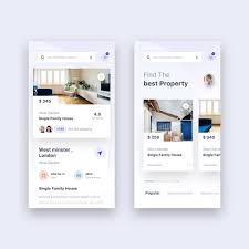 Rentals App By Sudhan Gowtham For Nice 100 The Concept Of The Home Screens For The Rental Application Dail Interactive Design Rental Application Travel App