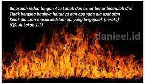 5 ayat • surat ke 111 • makkiyah. Bukti Kebenaran Al Qur An Dalam Surah Al Lahab Daniel