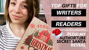 Top Gifts for Writers & Readers + AuthorTube Secret Santa!