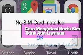 Penyebab utama kenapa kartu tidak ada layanan biasanya karena kita memasangnya dengan tidak benar, sehingga chip atau kuningan kartu tidak menempel dengan baik dengan konektor. Solusi Kartu Sim Tidak Ada Layanan Tidak Terdeteksi Di Hp Android Mister Tekno