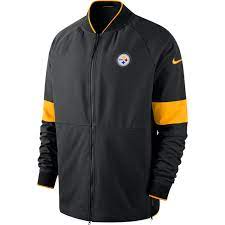 Pull up to heinz field this season prepared to cheer on your steelers in style. Pittsburgh Steelers Men S Nike Therma Mid Weight Jacket