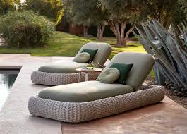 You can adjust the backrest of the twin chaise lounge to suit your comfort needs or let it lay flat like a bed that's perfect for an afternoon nap. Manutti Kobo Sun Lounger Manutti Outdoor Furniture