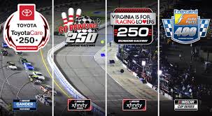 This is a list of tracks which have hosted a nascar race from 1949 to present. Richmond Race Center Federated Auto Parts 400