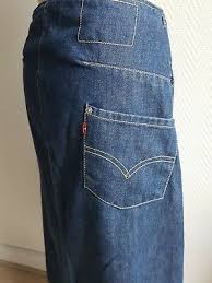 Original fit, classic straight, ou jean boyfriend, tous les levi's 501 sont sur zalando livraison rapide et retour gratuit de nombreuses collections parmi plus de 1 500 marques ! Levi S Superbe Jupe Longue En Jean Taille S Eur 14 50