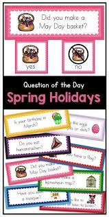 Daily Graphing Questions For Spring Holidays Like St Patrick S Day Passover Easter Mother S Day This Or That Questions Question Of The Day Spring Holidays