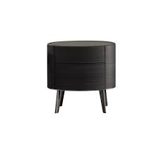 Enjoy Kelly Bedside Table Black Elm Dove Grey Glossy Lacquered And All Poliform Collection Buy On Mohd Sho Black Bedside Table Black Bedside Bedside Table