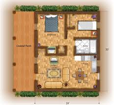 1 of 33 these house plans offer small cottage appeal Yukon Weekend Cabin Series Cabin Plans With Loft Small House Floor Plans Tiny House Plans