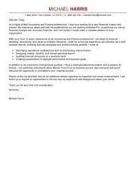 Best Accounting Finance Cover Letter Examples Livecareer