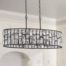 Sofie 32 1 2 W Black Crystal Kitchen Island Light Pendant 64r90 Lamps Plus In 2021 Island Pendant Lights Kitchen Island Lighting Pendant Pendant Light