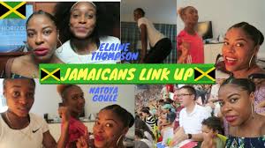 The couple has kept their relationship out of the spotlight, but following the wedding, thompson. Jamaican Celebrities Elaine Thompson Natoya Goule Take Over Our Vlog Jamaicans Link Up A Farine Youtube