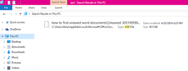 Launch easeus file recovery software on your computer. How To Find An Unsaved Word Document In Windows 10 Cnet