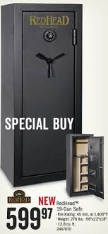 Punch in your numeric passcode on the keypad located on the gun safe's front door. Bass Pro Shops Redhead 19 Gun Safe Redflagdeals Com
