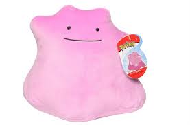 Ditto mark (), a typographic symbol indicating that the words/figures above it are to be repeated. Pokemon Pluschfigur Ditto Gamestop De