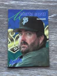 1998 Marty Scott Saint Paul Saints MILB Baseball MLB
