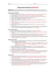 Feb 24, 2021 · navigating the ap® physics 1 exam can be difficult for any student. Physics Unit 6 Review Answer Key