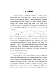 Bahan komposit partikel pada umunya lebih lemah dibanding bahan komposit serat. Doc Komposit Docx Muhammad Irman Budi Permana Academia Edu