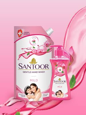 santoor Hand wash Mild 200ml