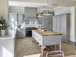 Which worktop is right for you? 24 Contemporary Grey Country Kitchen Ideas Light Grey Kitchens Kitchen Fittings Shaker Style Kitchens
