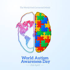 It's world autism awareness day! Free Vector Realistic World Autism Awareness Day Illustration With Puzzle Pieces