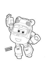 Pin auf malvorlagen kinder : Dizzy From Super Wings Coloring Activities For Kids Kostenlose Ausmalbilder Ausmalbilder Ausmalen