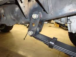 Through Frame Shackle Hangar For Low Cog Toyota Trucks Jeep Wj Willys Jeep