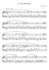 There are example pictures and descriptions of everything from easels to paper and brushes to paint. In The Stillness Contemporary Piano Composition Sheet Music Download Free In Pdf Or Midi Musescore Com Piano Sheet Music Sheet Music Piano Music