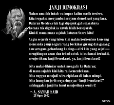Samad said baca puisi di rapat rakyat pakatan rakyat. Sajak Guru A Samad Said Koleksi Puisi