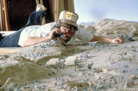 It was directed by steven spielberg with the story by george lucas and philip kaufman. Steven Spielberg Atop A Raiders Of The Lost Ark Miniature Set Metaflix