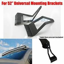 99 15 Ford F250 52 Inch Curved Straight Led Light Bar Mounting Brackets Holder Ebay